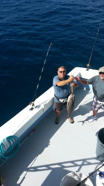 An Amberjack Angler