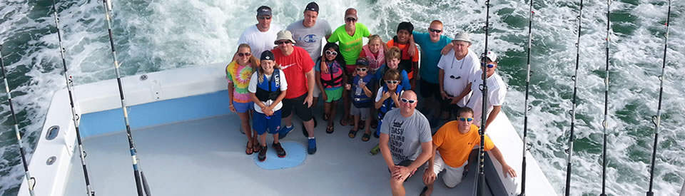 Destin Deep Sea Fishing Charter Boat.